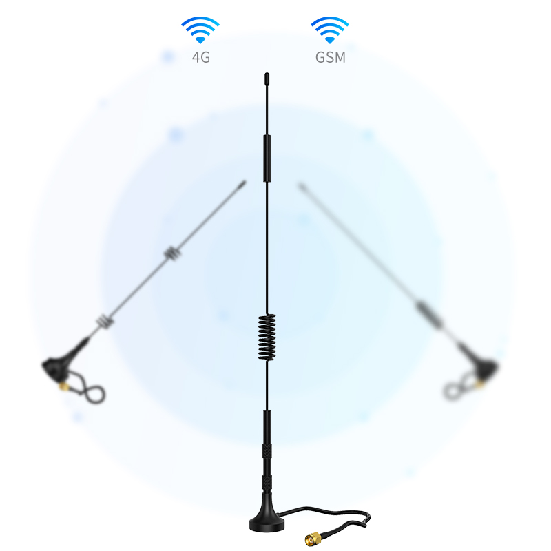 600-2700mhz TS9 4G 3G GSM Antenna 5dbi High Gain Magnetic Base with 3 Meters Cable Communication Antenna
