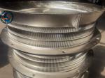523mm Stainless Steel 304 Wedge Wire Mesh Screen For Centrifuges Of Metal
