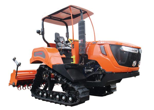 1860kg Farm Crawler Tractor Rated Speed 2600r/Min Small Agricultural Crawler