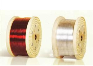 China Rectangular Electric Motor Winding Wire , 0.012 - 4.5mm High Temperature Copper Wire factory