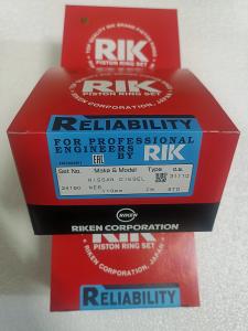 China Phosphating Power Transmission Nissan NE6 Piston Ring 12040-95125 12040-95014 RIK NO 24160 factory