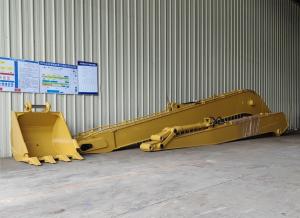 China Customizable Q355B / Q690D Long Reach Excavator Booms 7T Weight With Pre Installed Hydraulic System factory