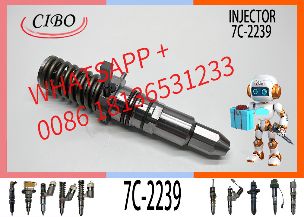 diesel fuel injector 7C-2239 4W-3563 4P-9076 4P-9077 0R-3051 0R-2921 7E-3383 7C-0345 7E-6048 for engine