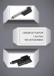 250mm stroke linear actuator 24v , electric piston dc motor 10000N force