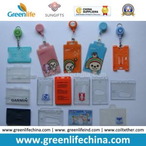 China Customized Printing&amp;Colors Plastic Hard/Soft ID Name Card Holders factory