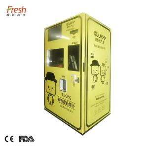 China freshness ORG orange squeezed vending machine fruit vending machine factory