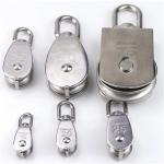Stainless Steel Wire Cable Swivel Sheave Pulley Block for Heavy Industry