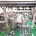 PLC 3000L/H Milk Processing Plant Machinery Energy Saving
