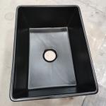 24 Inch Farmhouse Kitchen Sink Drop In Straight Sidewalls Apron Front