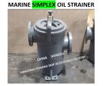 Marine Single Oil Straines & Marine Single Oil Basket Filter Supplier 5K-150A