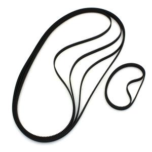 China Box Sealing ISO 305 100 6mm Black Timing Belt factory