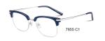 Aerospace Food Contact Ultra Light Eyeglass Frames Square With 20MM Bridge