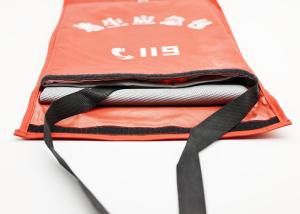 China White Fire Resistant Blanket Reusable Emergency Rescue 1m X 1m factory