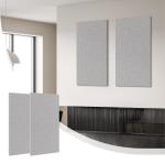 Fabric Wrapped PET Acoustical Wall Panels Hotel