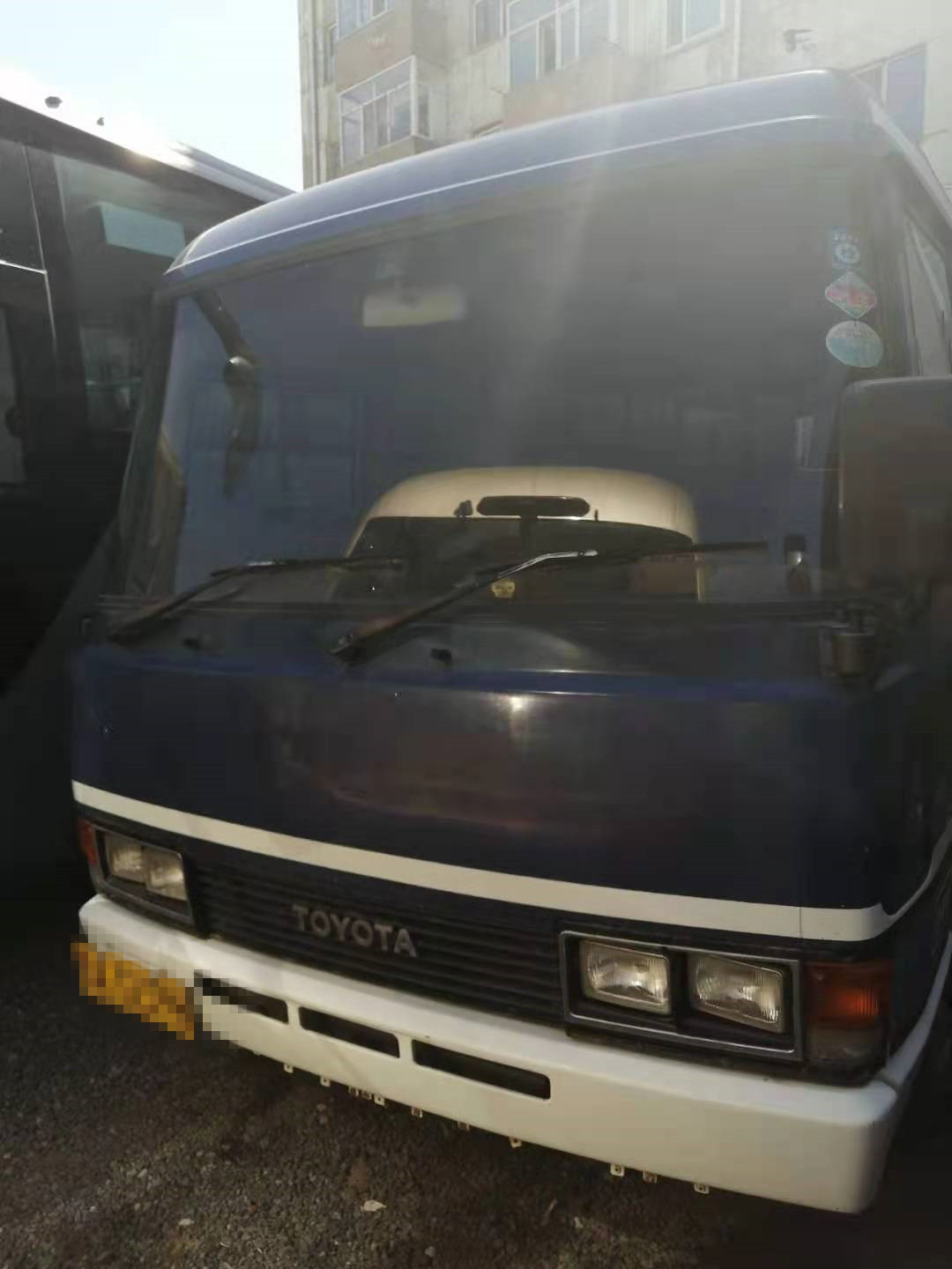 Right Hand Drive Used Coaster Bus Toyota Brand 23/29seats Low Kilometer 1hz Engine