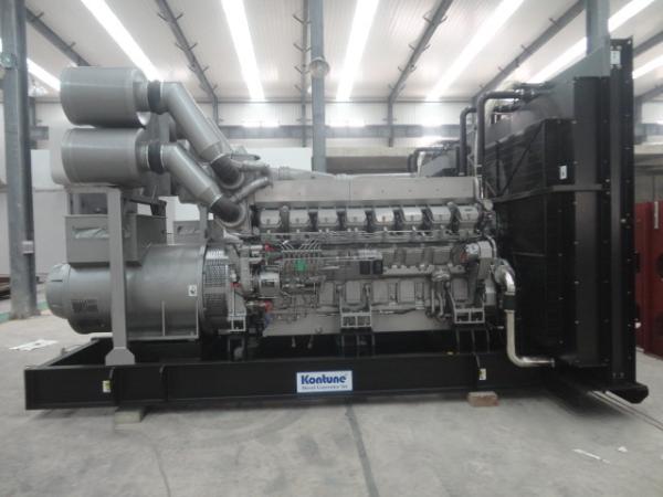 Open Type MITSUBISHI Diesel Generator Set , 16 Cyliner MITSUBISH Portable