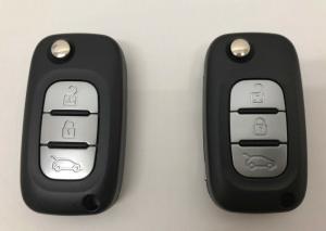 China Genuine Renault Flip Remote Key CWTWB1G767 PCF7961 3 Buttons 433 Mhz factory