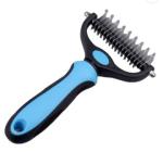 Red Blue Pet Hair Brush Remover Double Side Pet Dematting Comb Hair Removal