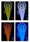 DMX512 Controlled 120W LED Wash Moving Head Laser Ring Light for Disco Party