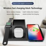 4-In-1 Multifunctional Wireless Charger 15W Fast Magnetic Charger Stand With Pen
