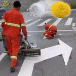 C5 Resin Reflective Street Sign Paint , Highway Traffic Reflective Paint Powder