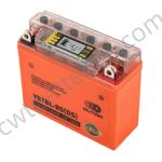 Swappable OUTDO YB7BL-BS DS Motorcycle Lead Acid Battery 12V 7Ah