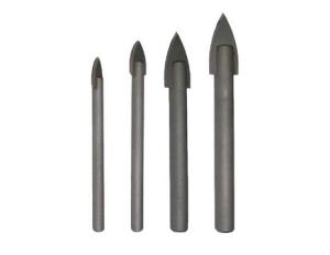 China Professional Round Shank Masonry Drill Bit , Tile And Glass Cutting Drill Bit factory
