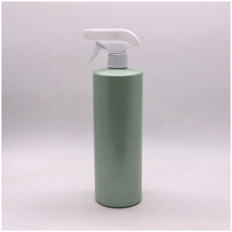 Screen Printing 1000mL HDPE Custom Color Lotion Bottle for Pump/Sprayer Shower Gel