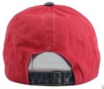Vintage Washed Unisex Baseball Caps Metal Closure Whole Cotton Distressed Twill