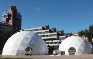 China 360 Dome Based Projection System For High Level Launch Event / Celebration / Ceremony / Party factory