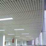 Concealed Grid Metal Ceiling Tiles 200x200mm Square Or Bevelled Edge