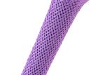 Self Closing Zipper Cable Sleeve Braided Wrap Colorful With High Melting Point