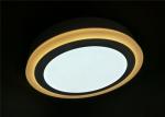 18W + 6W Double Color Led Panel Ceiling White Yellow Edge For Meeting Room