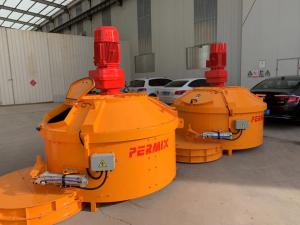 China Glass Raw Material Planetary Concrete Mixer 1000L Output Capacity 37kw Power factory