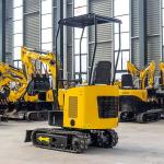 SGS Mini Hydraulic Crawler Excavator 5385mm Overall Length