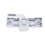 Small White Color Crescent Locks Aluminum Alloy With Powder Coated Surface