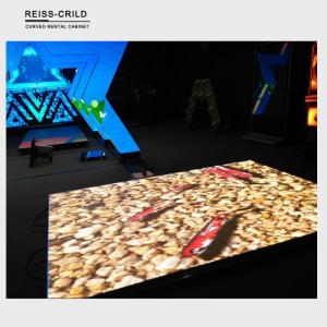 China Indoor Interactive LED Dance Floor Good Heat Dissipation Easy Installation factory