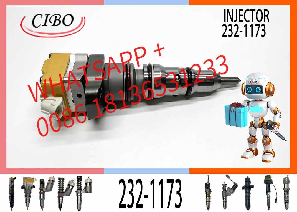 High quality diesel common rail injector 232-1173 2321173 177-4754 10R-0782 128-6601 222-5966 180-7431