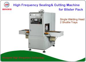 China Semi Automatic Sealing Machine , HF Blister Sealing Machine With Shuttle Tray factory