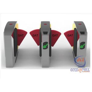 Full Automatic Retractable Flap Barrier Gate With RS485 & Relay Signal Interface
