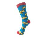 Custom Trendy Men Happy Crazy Socks Funny Dress Sock Personalised