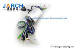 Anti - jamming Ethernet Slip Ring ID 50mm OD 120mm Gold - Gold Contact