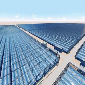 China Hot Dip Galvanized Steel Photovoltaic Mounting System For Greenhouse factory