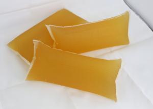 China Yellow And Water Transparent Rubber Based PSA Hotmelt For Cast Coated And Gloss Coated Paper Labels factory