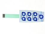 Rim Embossing Snap Dome Membrane Panel Switch For Magnetic Therapy Device