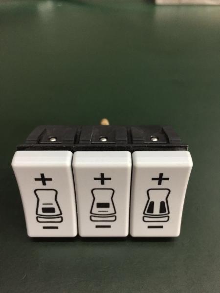 air suspension seat switch for the air lumbar and the seat air control switch