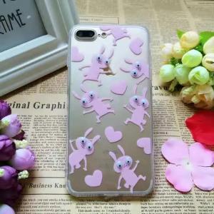 China Acrylic Cartoon Moving Eyes Back Cover Cell Phone Case For iPhone 7 6s Plus 5s factory
