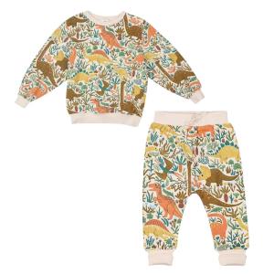 China Children's Outfit Sets Children's Animal Print Sets Kids Cotton Sets factory
