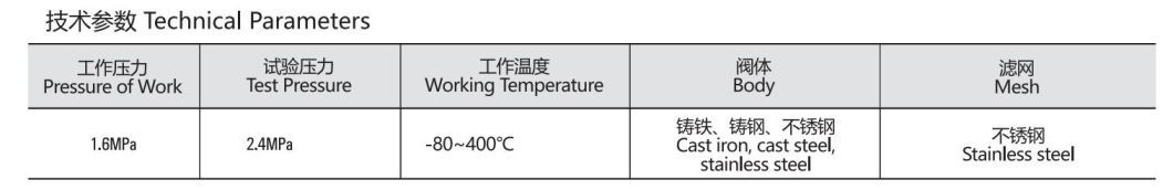 ANSI Y Type Flange Stainless Steel Filter SS304