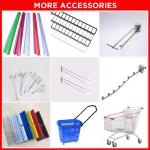 Factory Custom Heavy Duty Metal Display RackRetail Display Racks